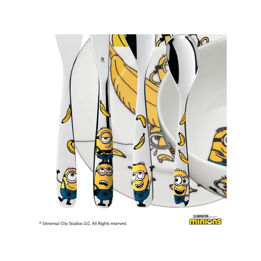 WMF - Set de repas pour enfants MIMONI, 6 pièces