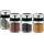 WMF - Set di barattoli per spezie 4pz DEPOT 9,5 cm acciaio inossidabile