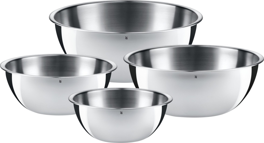 WMF - Set di ciotole da cucina 4pz GOURMET acciaio inossidabile