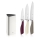 WMF - Set di coltelli da cucina con ceppo ELEMENTS, 4 pezzi