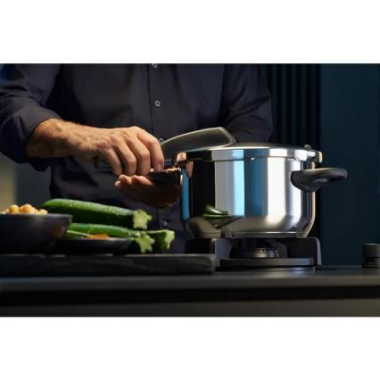 WMF - Set di pentole a pressione PERFECT in acciaio inox da 6,5 l e 3 l