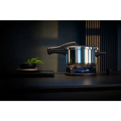 WMF - Set di pentole a pressione PERFECT in acciaio inox da 6,5 l e 3 l