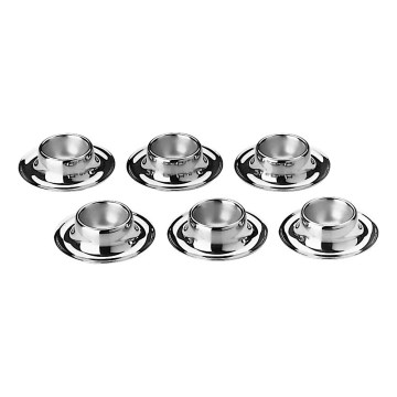 WMF - Set di portauova CROMARGAN AKTUELL, 6 pezzi in acciaio inox