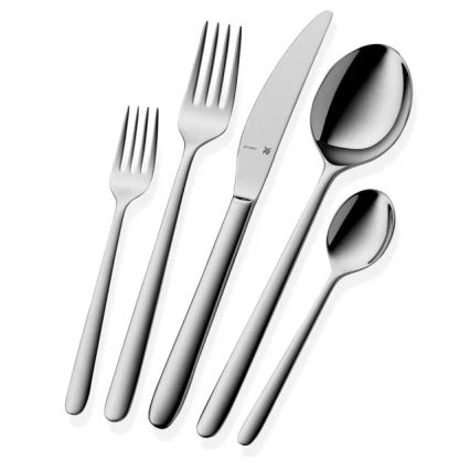 WMF - Set completo di posate in acciaio inox FLAME PLUS, 30 pezzi
