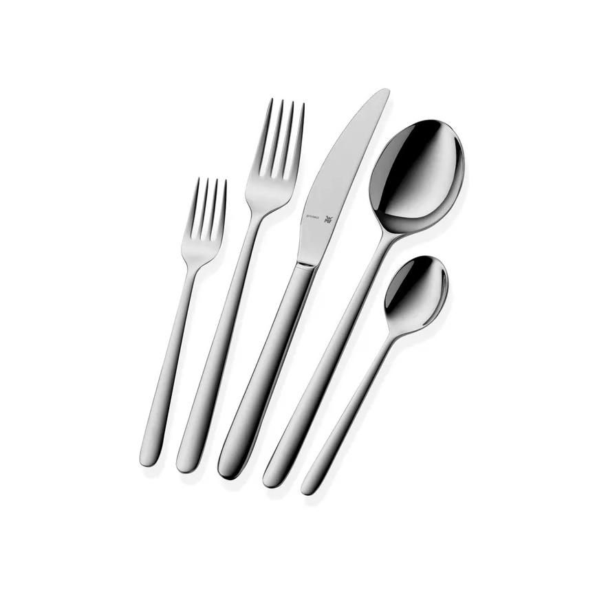 WMF - Set completo di posate in acciaio inox FLAME PLUS, 30 pezzi