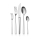 WMF - Set di posate in acciaio inossidabile CORVO CROMARGAN PROTECT, 66 pezzi