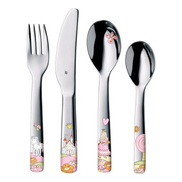 WMF - Set di posate per bambini Principessa Anneli 4pz