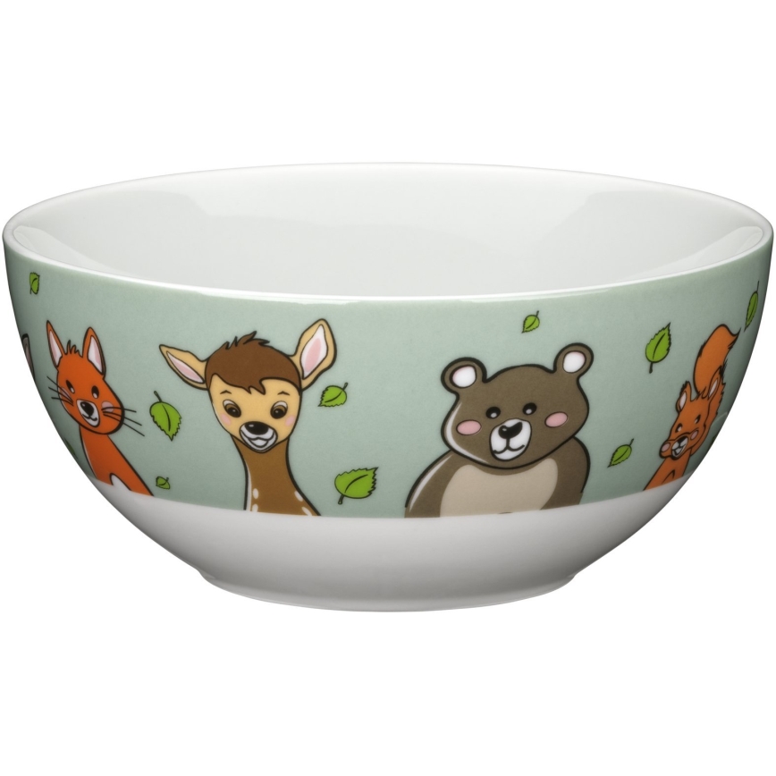 WMF - Set di stoviglie e posate per bambini FOREST FRIENDS 6pz