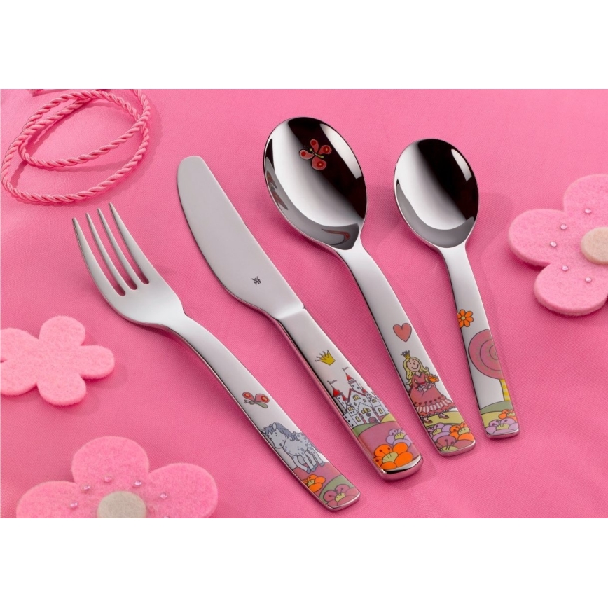 WMF - Set di stoviglie e posate per bambini Principessa Anneli 6pz