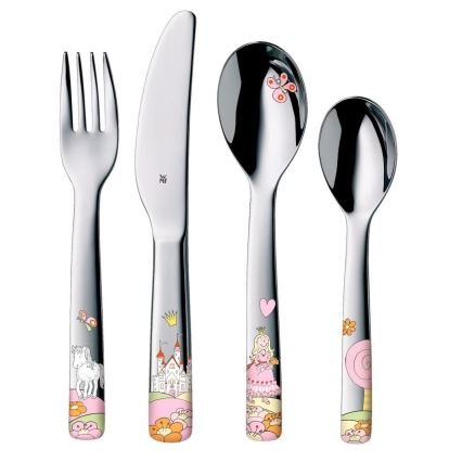 WMF - Set di stoviglie e posate per bambini Principessa Anneli 6pz