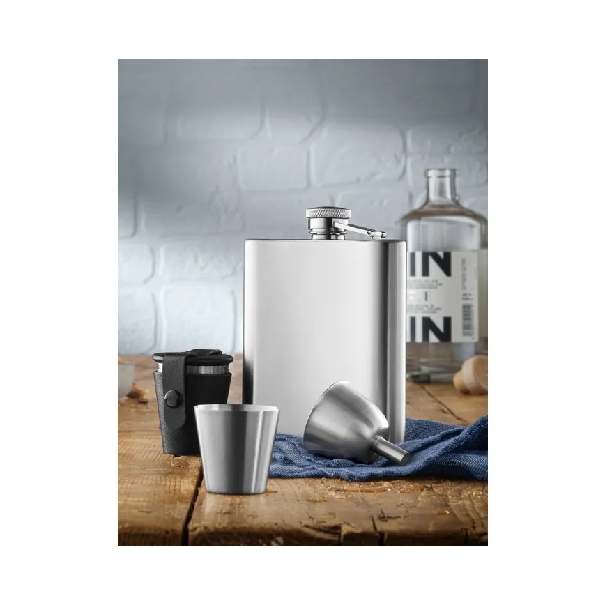 WMF - Set MANHATTAN con fiaschetta e bicchierini, 6 pezzi