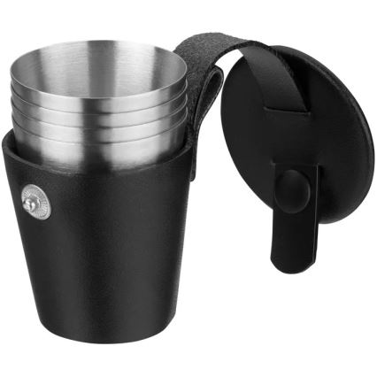 WMF - Set MANHATTAN con fiaschetta e bicchierini, 6 pezzi