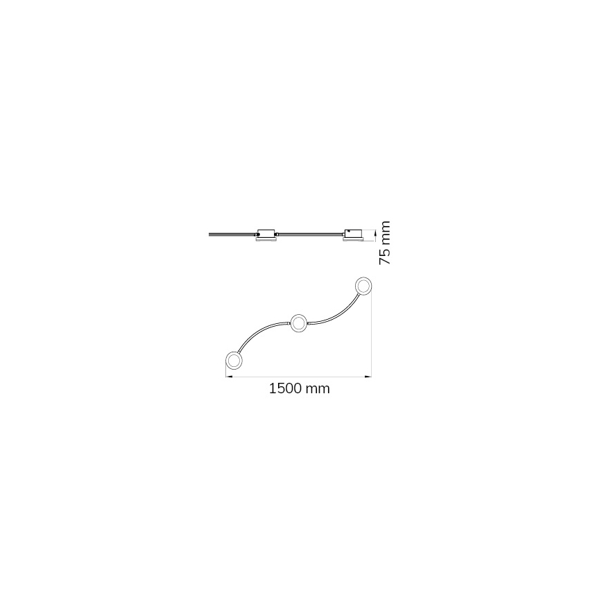 Wofi 10184 - Faretto LED dimmerabile LIMA 3xLED/7W/230V 3000K