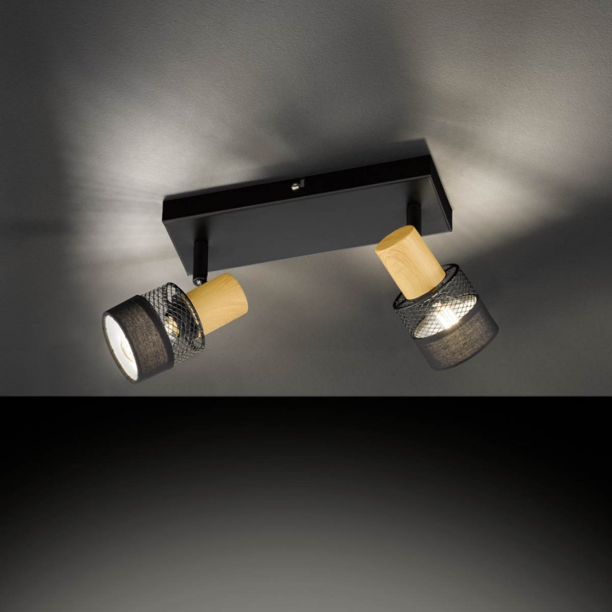 Wofi 11650 - Luce Spot DORAL 2xE14/28W/230V
