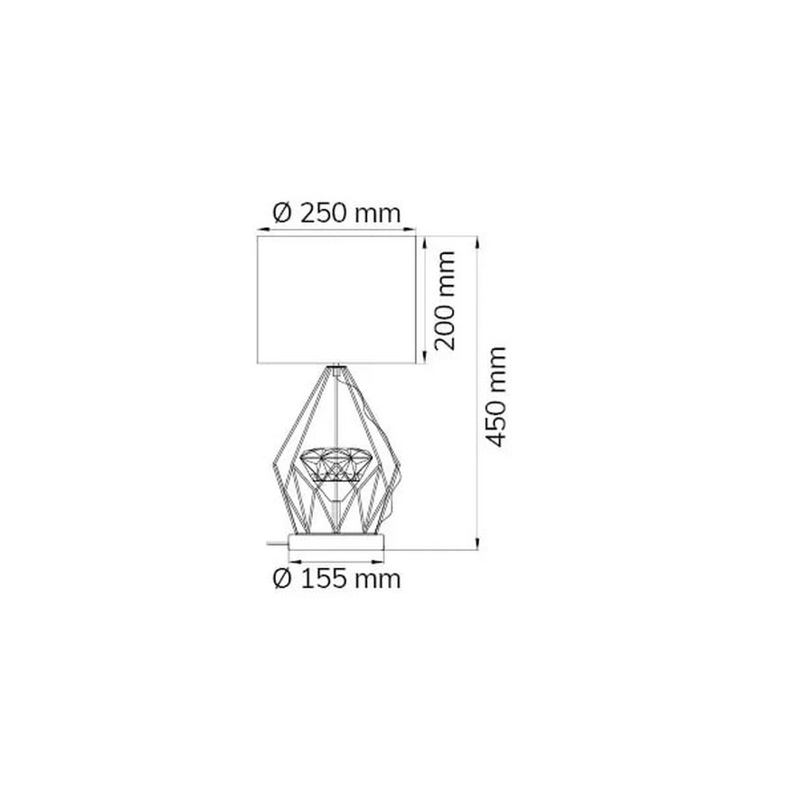 Wofi 11977 - Lampe de table à intensité variable AMY LED/10W/230V