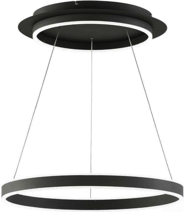 Wofi 12147 - Suspension filaire à intensité variable KEMI LED/73W/230V 3000K + Télécommande