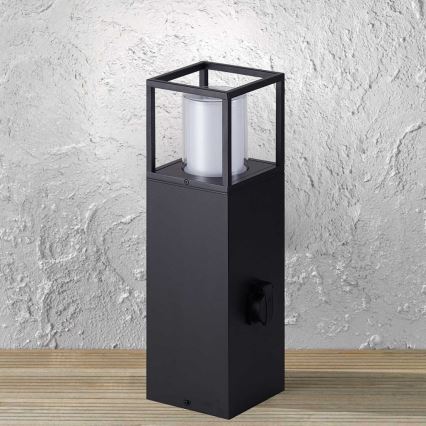 Wofi 12233 - Lampada LED da esterno con presa FILIA LED/8,5W/230V IP54 50 cm SCHUKO