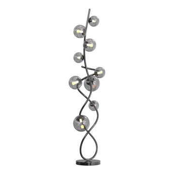 Wofi 3014-905 - Lampada LED da terra NANCY 9xG9/3,5W/230V cromo nero