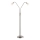 Wofi 307102640000 - Lampada da terra dimmerabile a LED NOIS 2xLED/5W/230V