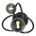 Wofi 4014-205 - Applique a LED NANCY 2xG9/3,5W/230V nero/cromo lucido