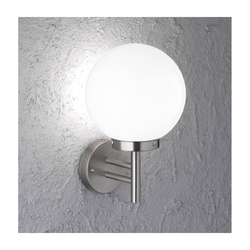 Wofi 4033.01.97.7000 - Outdoor-Wandlampe REMO 1xE27/60W/230V IP44