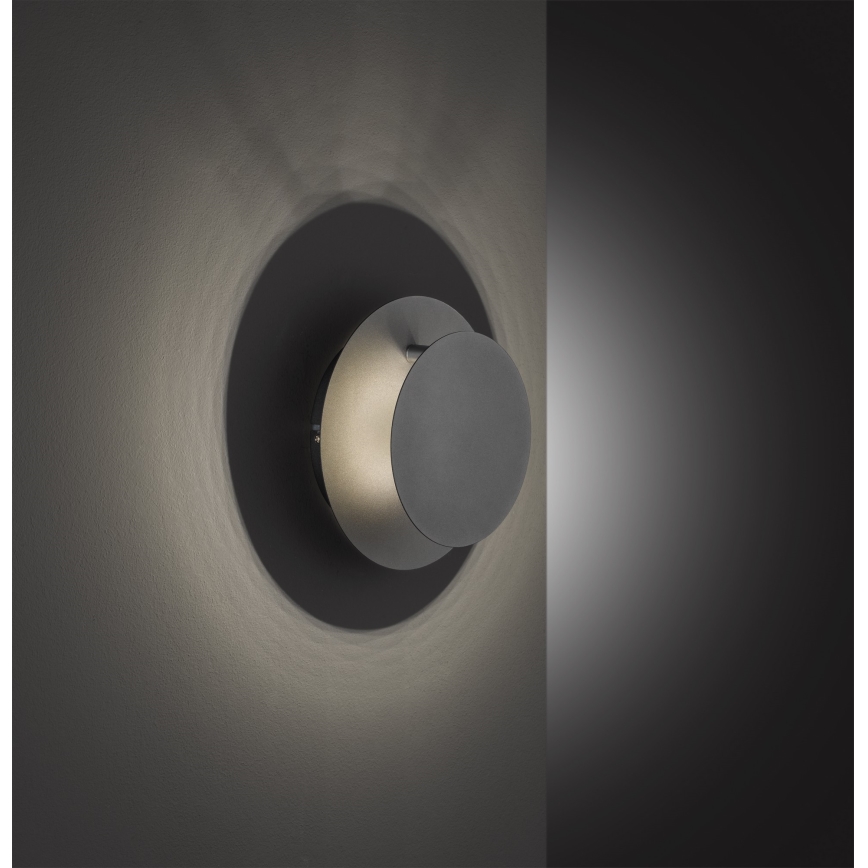 Wofi 4048-102R - Applique murale LED BAYONNE LED/6,5W/230V anthracite