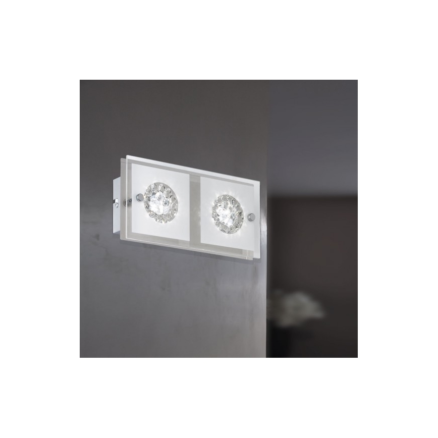 Wofi 4272.02.01.0000 - Applique LED REIMS 2xLED/4W/230V
