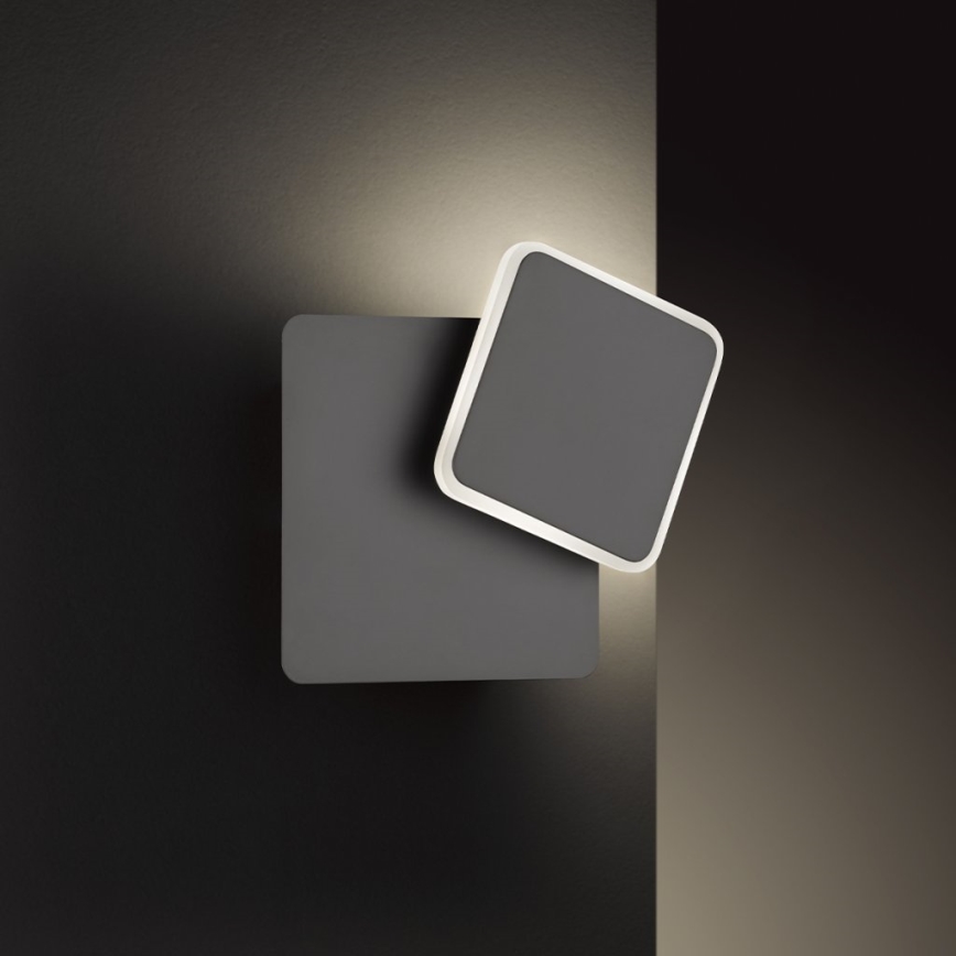 Wofi 4785.01.10.9000 - LED-Wandleuchte SUTTER LED/4,5W/230V 3000K schwarz