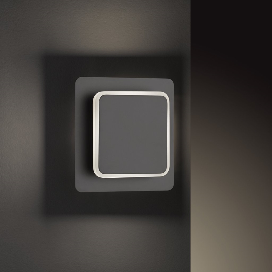 Wofi 4785.01.10.9000 - LED-Wandleuchte SUTTER LED/4,5W/230V 3000K schwarz