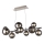 Wofi 6014.10.24.9000 - Lampadario LED a sospensione con filo VILLA 10xG9/3W/230V nero/cromo lucido