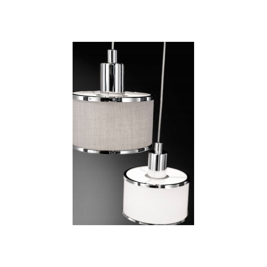 Wofi 619903019000 - Lampadario a sospensione con filo CIARA 3xE14/28W/230V