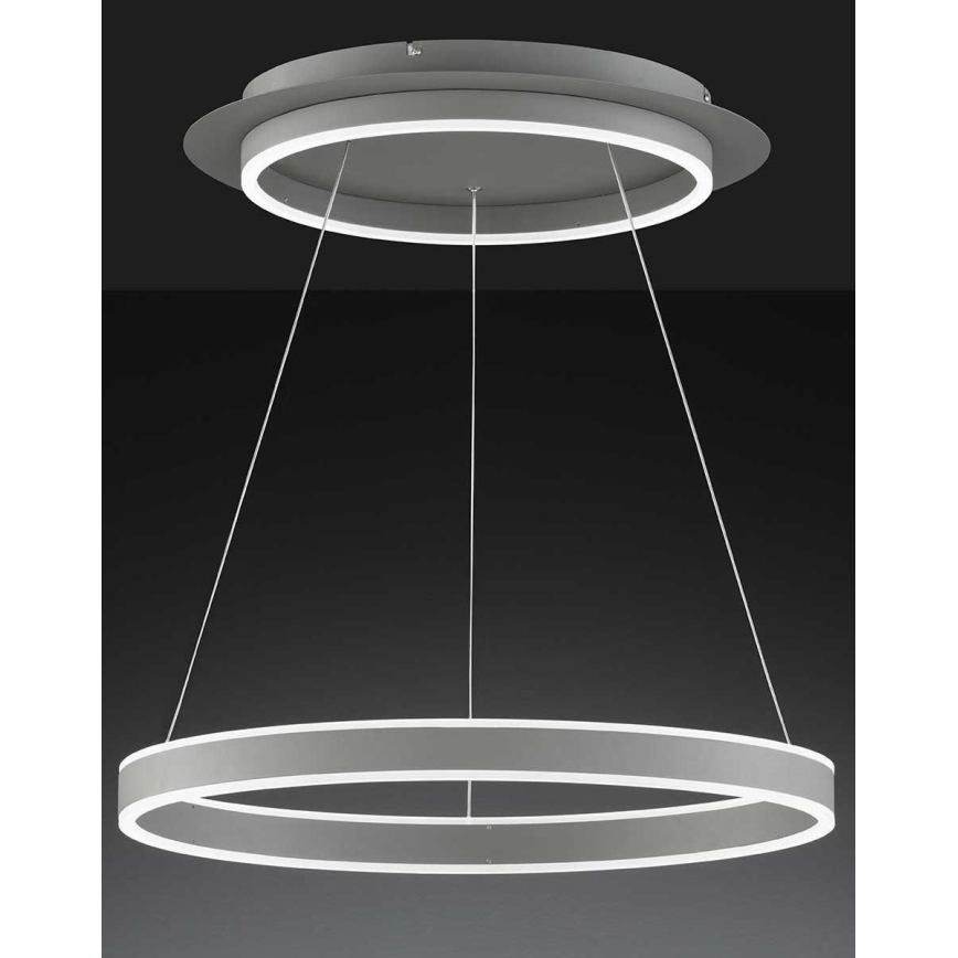 Wofi 6226.02.88.9000 - Suspension filaire à intensité variable KEMI LED/83W/230V + Télécommande