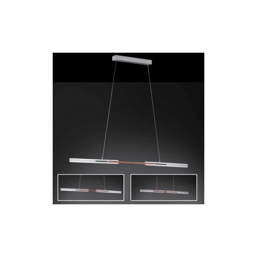 Wofi 6266.01.63.9300 - LED-Hängeleuchte an Schnur KIT LED/32W/230V