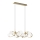Wofi 7014-1401 - Lampadario LED a sospensione con filo NANCY 14xG9/3,5W/230V oro/bianco