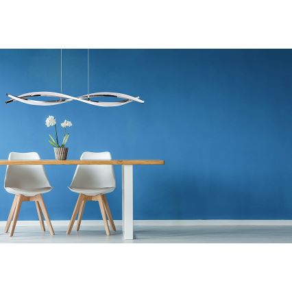 Wofi 7152.02.01.6000 - LED dimmbare Hängeleuchte an Kabel IDANA 2xLED/13,5W/230V