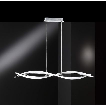 Wofi 7152.02.01.6000 - LED dimmbare Hängeleuchte an Kabel IDANA 2xLED/13,5W/230V