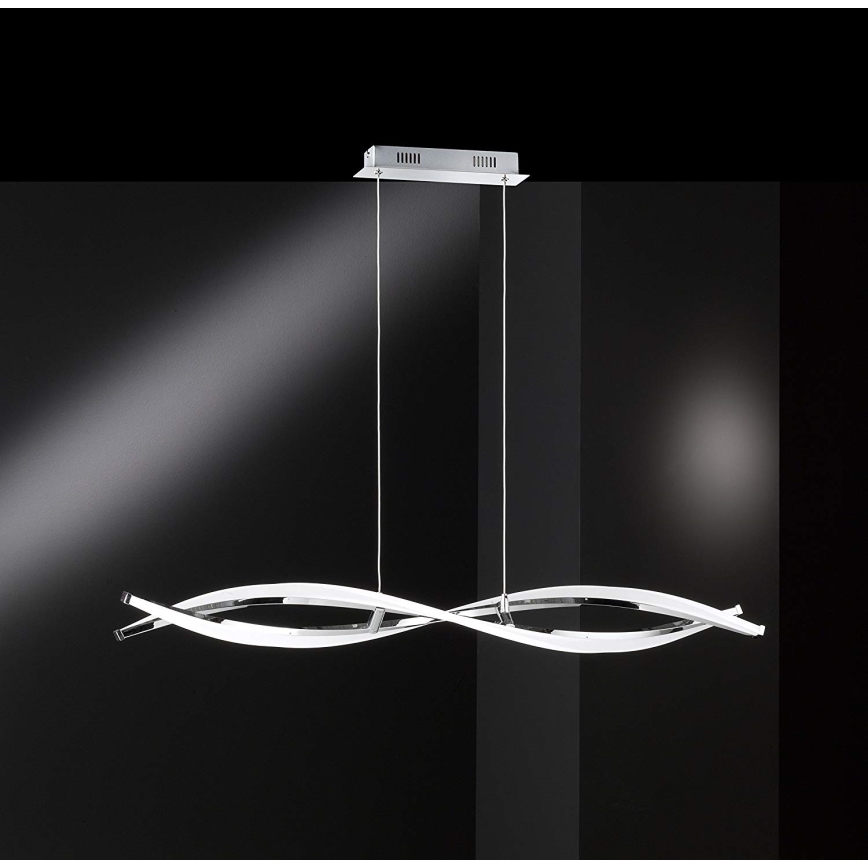 Wofi 7152.02.01.6000 - LED dimmbare Hängeleuchte an Kabel IDANA 2xLED/13,5W/230V