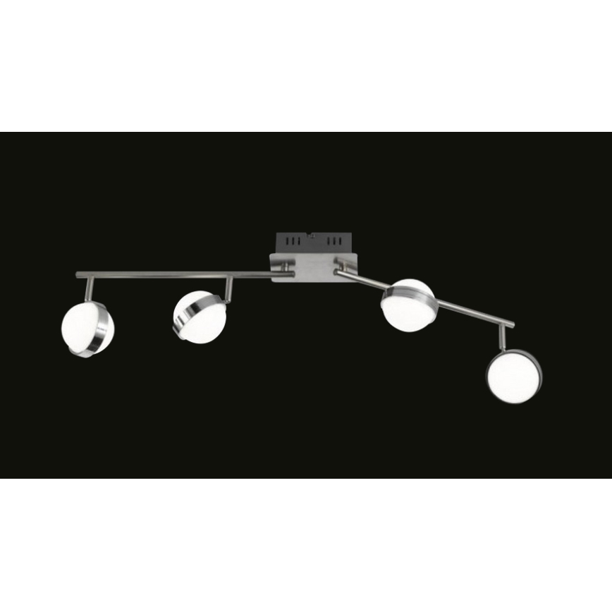 Wofi 7241.04.54.6000 - Faretto LED dimmerabile MONDE 4xLED/6W/230V