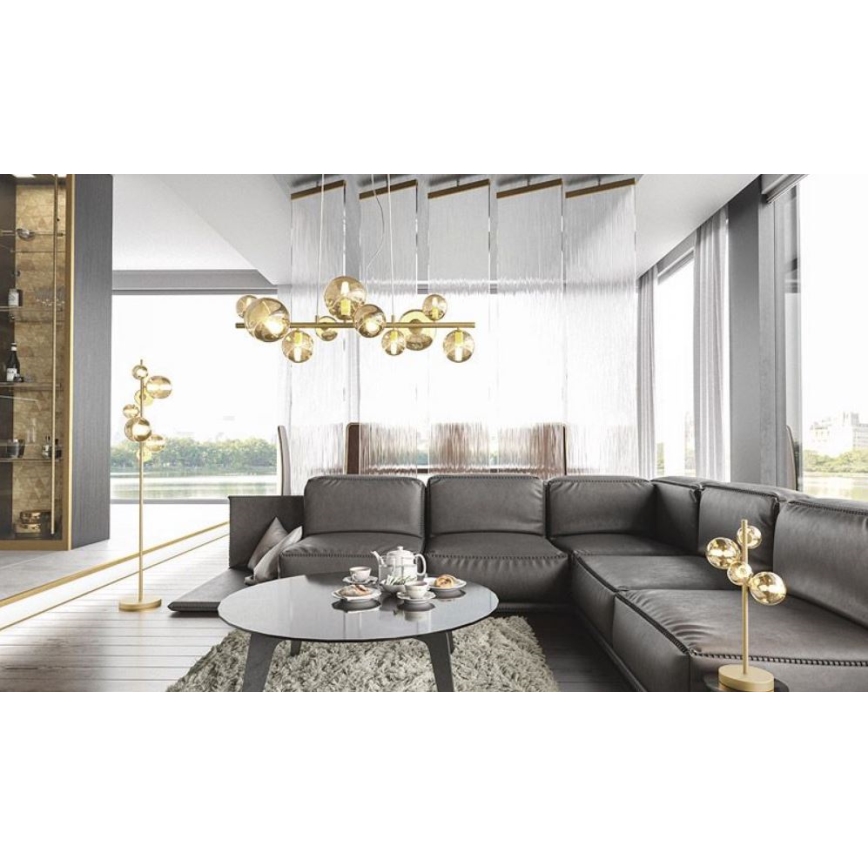 Wofi 8014.04.14.9000 - Lampe de table LED VILLA 4xG9/3W/230V doré