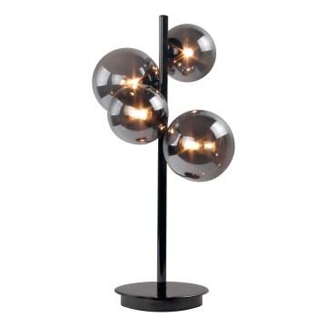 Wofi 8014.04.24.9000 - Lampada da tavolo LED VILLA 4xG9/3W/230V nero