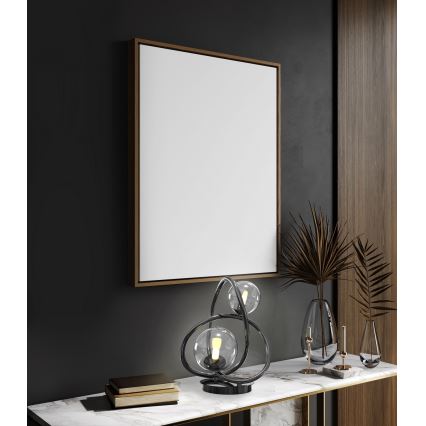 Wofi 8014-205 - Lampada da tavolo LED NANCY 2xG9/3,5W/230V nero/cromo lucido