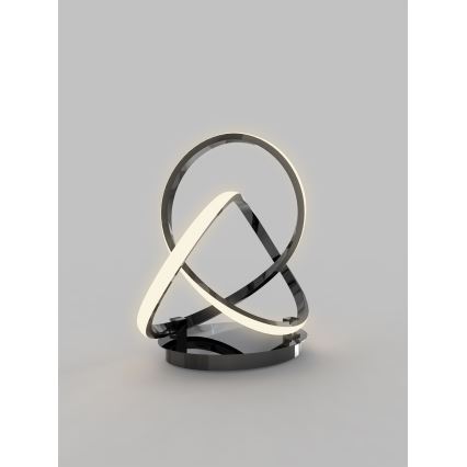 Wofi 8134-105 - LED Lampada da tavolo dimmerabile con funzione Touch INDIGO LED/10,5W/230V nero/cromo lucido
