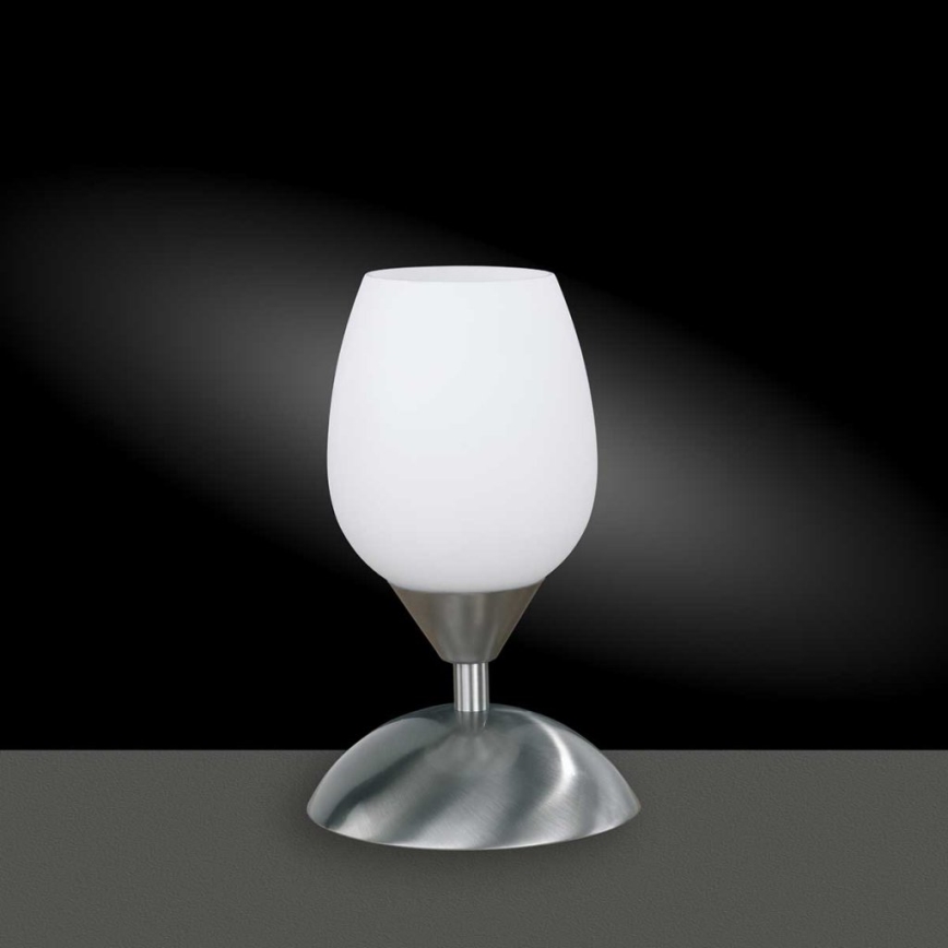 Wofi 814101640500 - Dimmbare Tischleuchte mit Touch-Funktion FLAME 1xE14/60W/230V