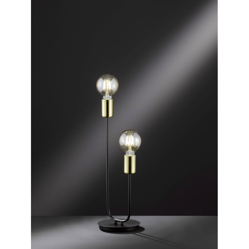 Wofi 8255.02.10.8000 - Pied de lampe YORK 2xE27/60W/230V