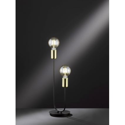 Wofi 8255.02.10.8000 - Piede lampada YORK 2xE27/60W/230V