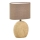 Wofi 845601236000 - Lampada da tavolo CARMEN 1xE14/40W/230V beige