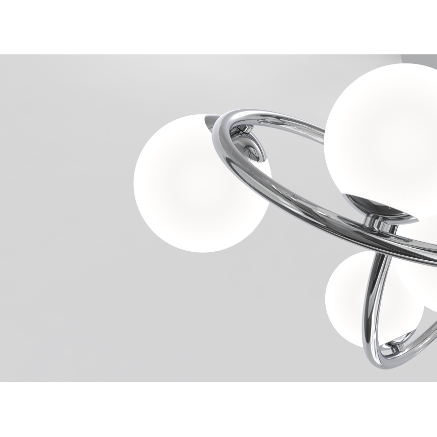 Wofi 9014-807 - Lampadario a plafone LED NANCY 8xG9/3,5W/230V cromo lucido