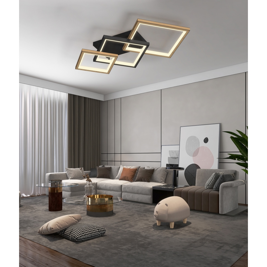 Wofi 9022-306M - Dimmbare LED-Deckenleuchte MATERA LED/37W/230V