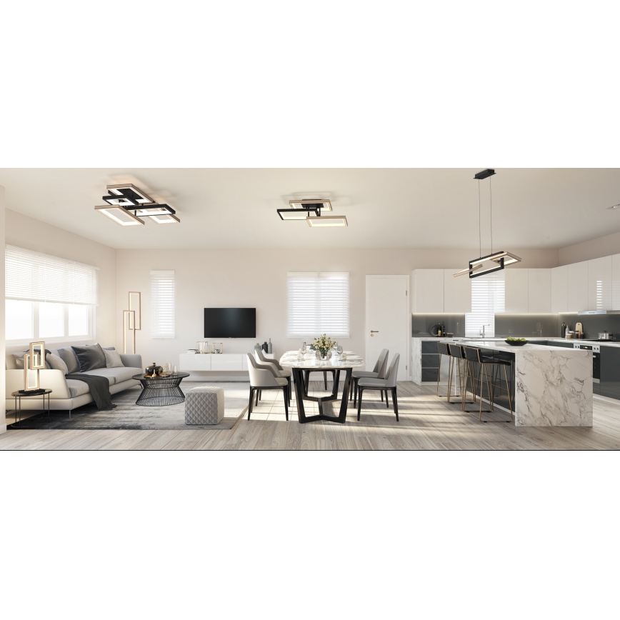 Wofi 9022-306M - LED dimmbares Deckenleuchte MATERA LED/37W/230V