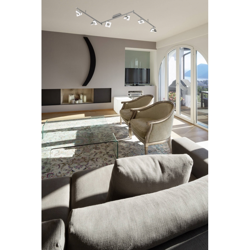 Wofi 9026.06.64.5000 - LED-Strahler ZARA 6xLED/5,2W/230V